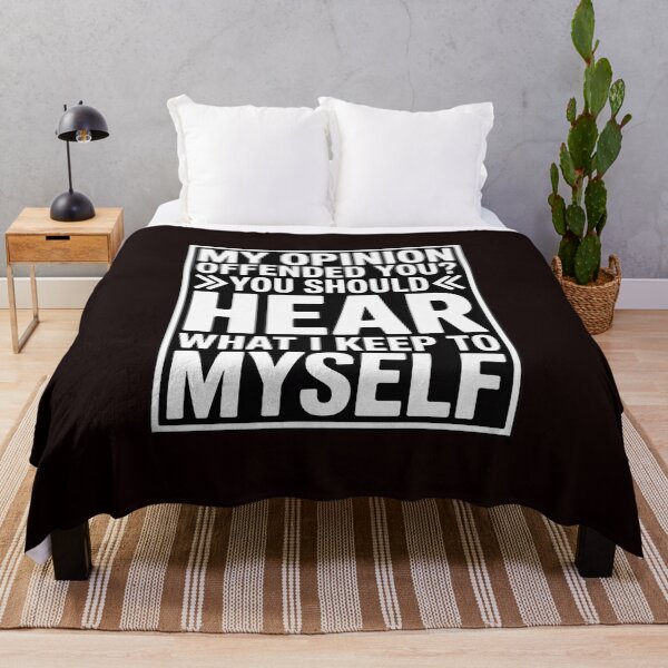Item preview, My Opinion Offended You Sarcastic Humor designed and sold by hettingerchaim.