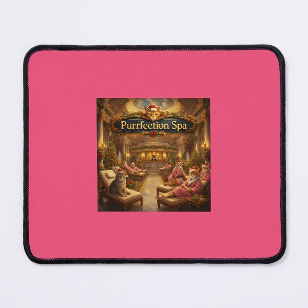 Item preview, Aurora Spa Cat – Relaxing Wellness Cat Scene in Golden Spa designed and sold by Auroracat2025.