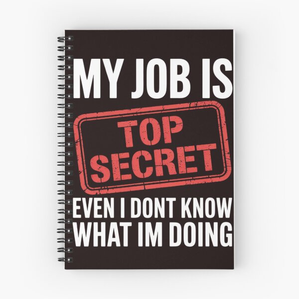 Item preview, My Job Is Top Secret - Classified . Great Gift designed and sold by hettingerchaim.