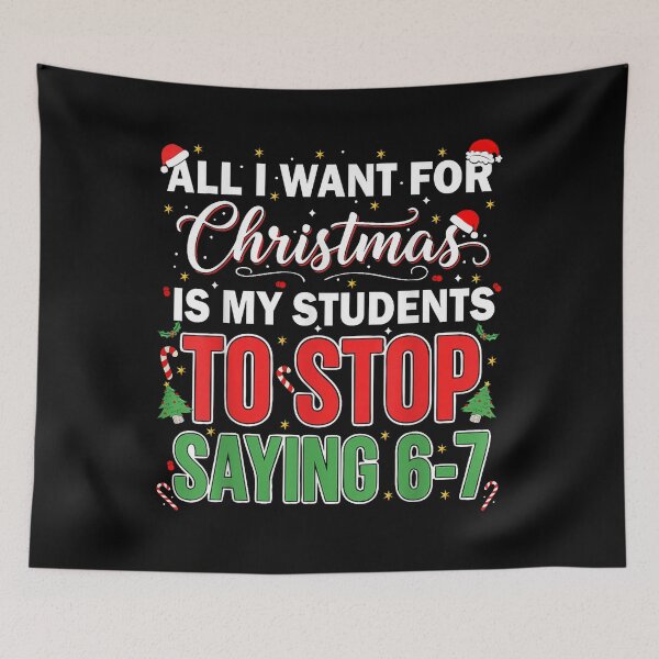 Item preview, Funny Teacher Christmas Wish designed and sold by Hica1889.