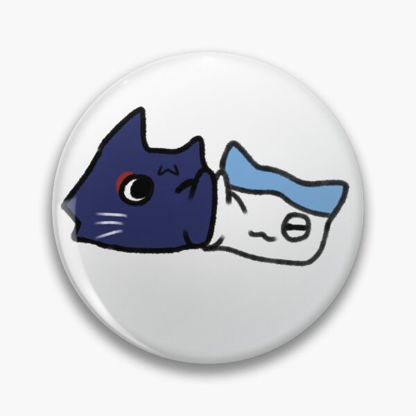 Item preview, Scarameow y Hachiware designed and sold by m3ow33.