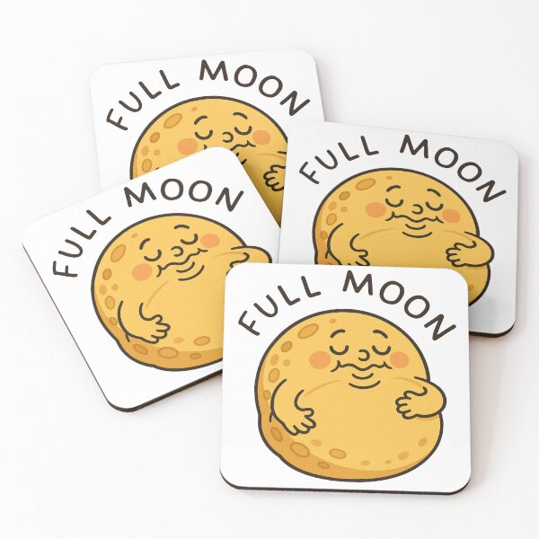 Item preview, Adorable Kawaii Full Moon designed and sold by UNK-Fatigues.