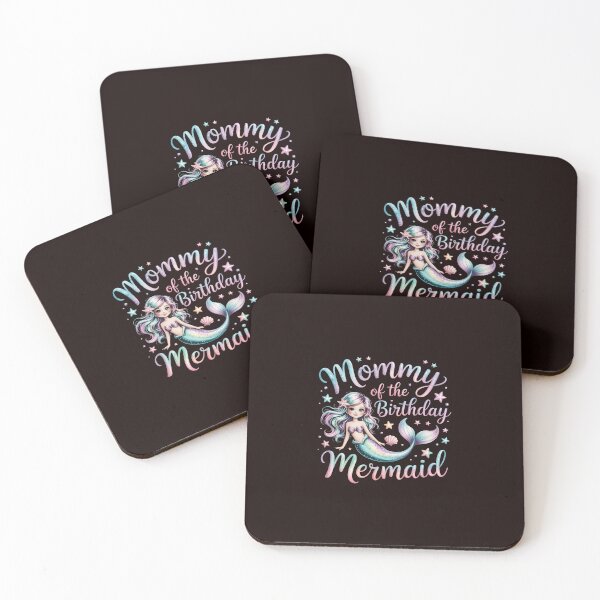 Item preview, Mommy Of The Birthday Mermaid Girl Bday Party Squad Family designed and sold by hettingerchaim.