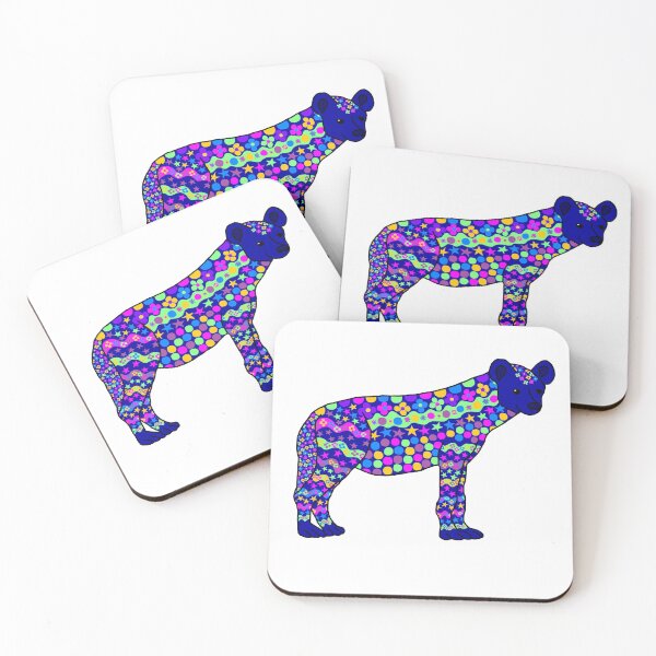 Item preview, Blue Hyena - The Zany Zoo designed and sold by Brigitte Barabas.