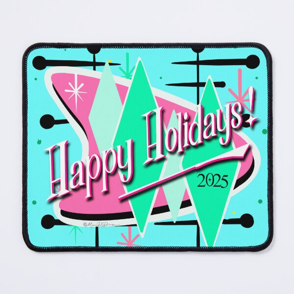 Item preview, Atomic Holiday 2025 designed and sold by MetroInk.