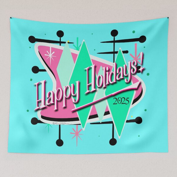 Item preview, Atomic Holiday 2025 designed and sold by MetroInk.