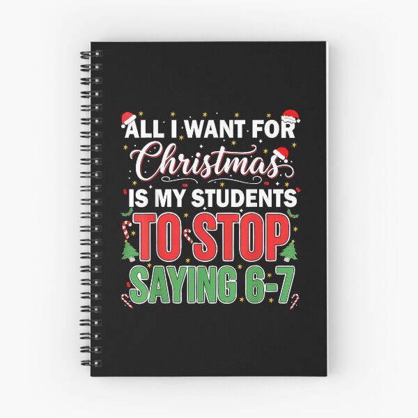 Item preview, Funny Teacher Christmas - Stop Saying 67! designed and sold by Hica1889.
