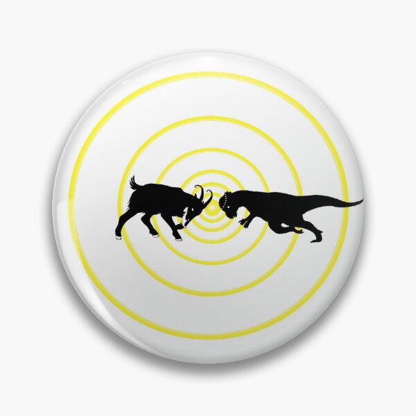 Item preview, Goat vs Bone Head Dino Yellow designed and sold by BleatinDesigns.