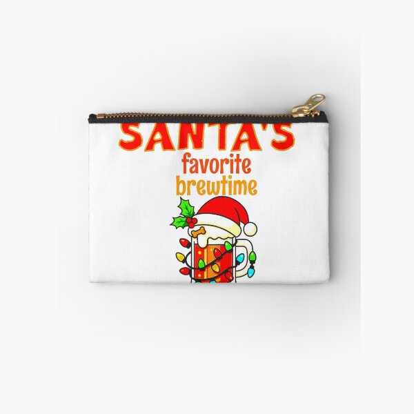 Item preview, Santa's Favorite Beer Brewtime TextBased designed and sold by DivineHaven.