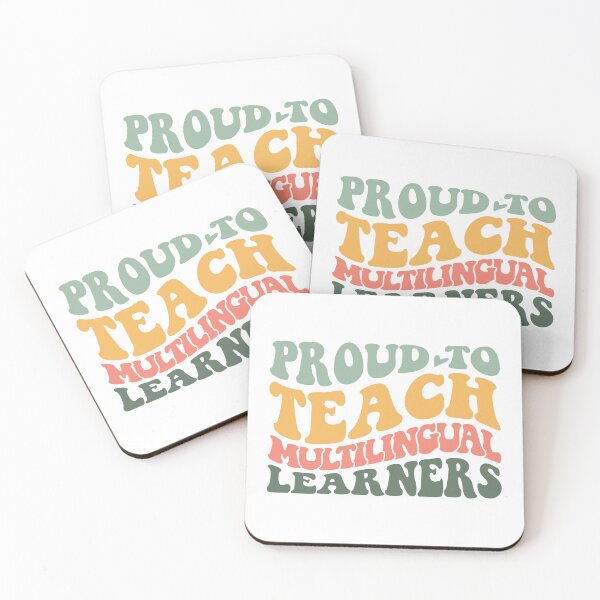 Item preview, Proud To Teach Multilingual Learners, Multilingual Vintage, ESL T-shirt, Teacher gift Reading  , Book Funny Book Lover designed and sold by BePosh.