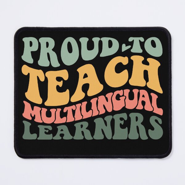Item preview, Proud To Teach Multilingual Learners, Multilingual Vintage, ESL T-shirt, Teacher gift Reading , Book Funny Book Lover designed and sold by BePosh.