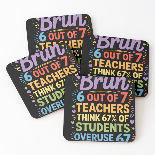 Item preview, Bruh 6 Out of 7 Teachers - Funny School Design designed and sold by Afteld1547.