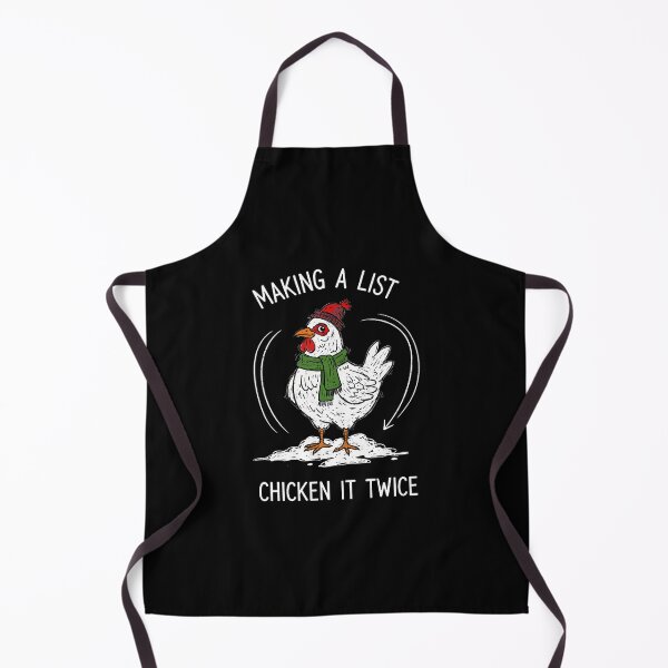 Item preview, Chicken Christmas Shirt Making A List Chicken It Twice designed and sold by AlyceLynne.