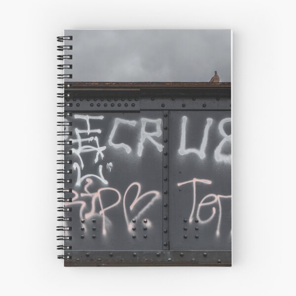 Item preview, Pigeon and Rail Bridge, Footscray, Melbourne designed and sold by Kate Powick.