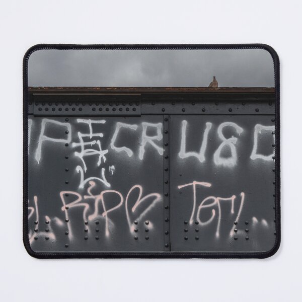 Item preview, Pigeon and Rail Bridge, Footscray, Melbourne designed and sold by Kate Powick.