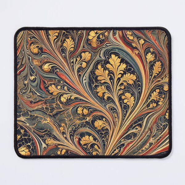 Item preview, Vintage Marbled Paper Pattern Retro Abstract Design designed and sold by PinUpPizzazz.