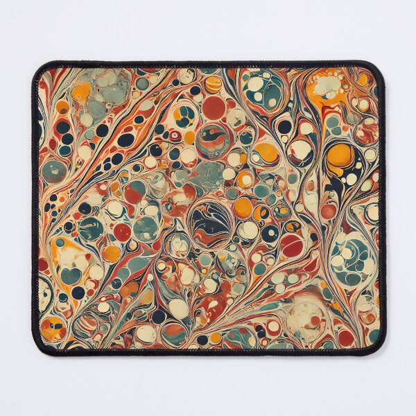 Item preview, Vintage Marbled Paper Pattern Retro Abstract Design designed and sold by PinUpPizzazz.