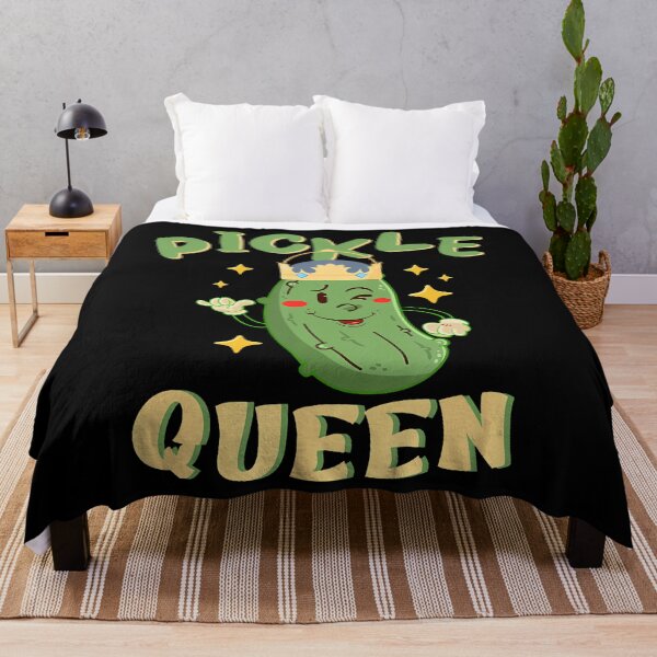 Item preview, Pickle Queen Vegan Funny Cucumber Vegetable designed and sold by MarcellaTerri.