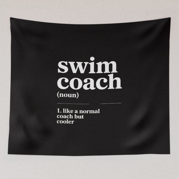 Item preview, Swim Coach Sports Definition Trainer Instructor School designed and sold by portcrysral.