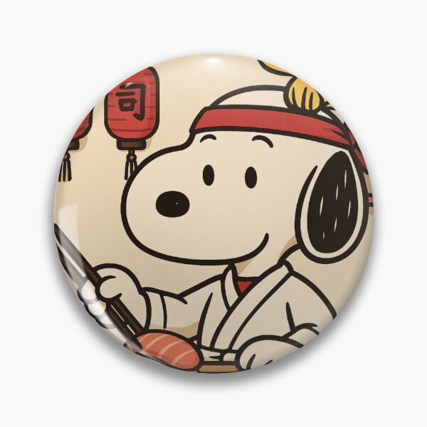 Item preview, Snoopy Sushi Chef – Cute Japanese Kitchen Aesthetic designed and sold by Tidal Arts.