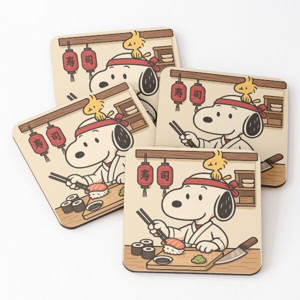 Artikelvorschau, Snoopy Sushi-Koch – Niedliche japanische Küchenästhetik entworfen und verkauft von Tidal Arts.