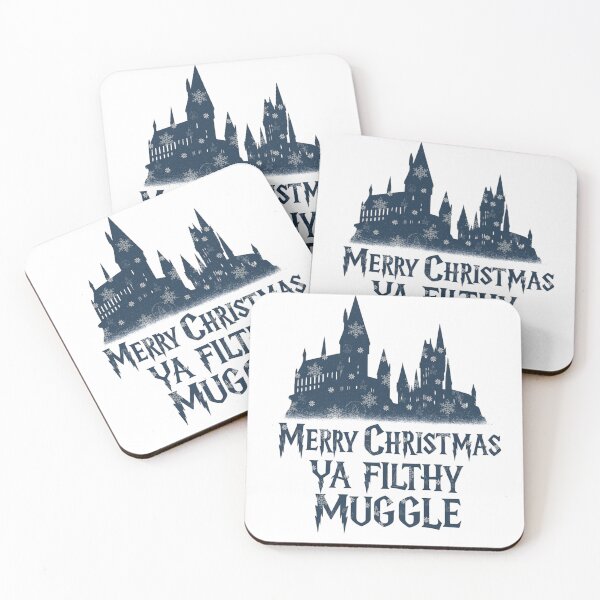 Item preview, Merry Christmas ya filthy muggle! designed and sold by MiMiartstudio.
