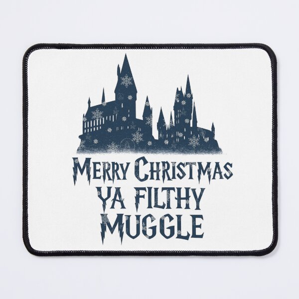 Item preview, Merry Christmas ya filthy muggle! designed and sold by MiMiartstudio.