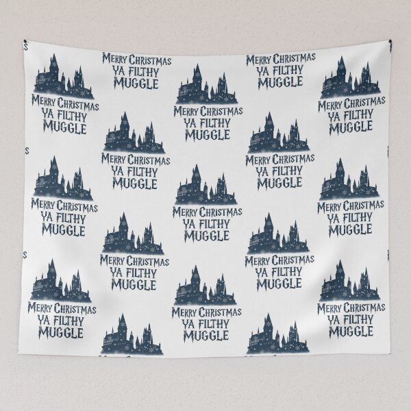 Item preview, Merry Christmas ya filthy muggle! designed and sold by MiMiartstudio.