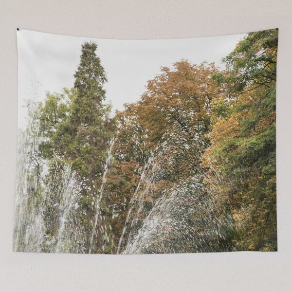 Item preview, Fountains and Autumn Trees designed and sold by Georgia Mizuleva.