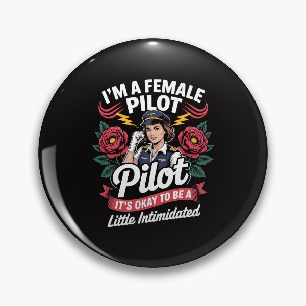 Artikelvorschau, Geschenkidee zum Geburtstag für eine starke Pilotin entworfen und verkauft von portcrysral.