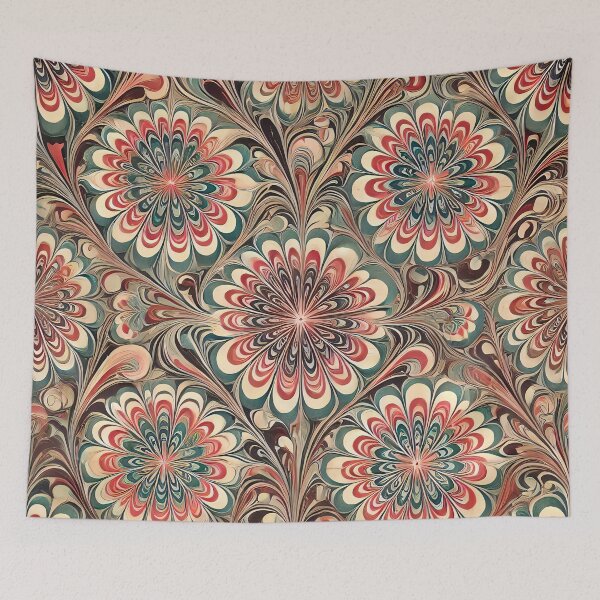 Item preview, Vintage Marbled Paper Pattern Retro Abstract Design designed and sold by PinUpPizzazz.