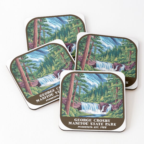 Item preview, Vintage George Crosby Manitou State Park (Minnesota State Park) designed and sold by RabbitK.