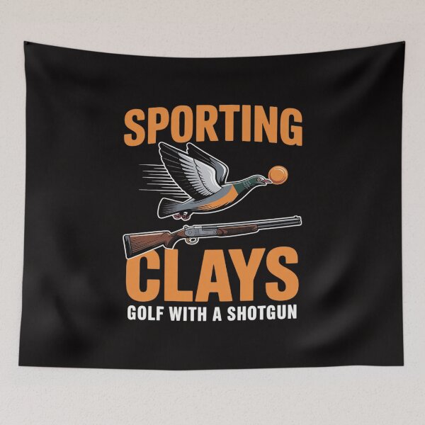 Item preview, Sporting Clays - Golf With A Shotgun - Clay Target Shooting designed and sold by portcrysral.