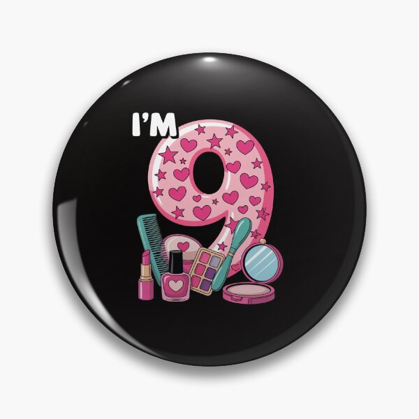 Item preview, Spa Birthday Party I'm 9 Girls Makeup 9th Bday Kids Toddlers designed and sold by portcrysral.