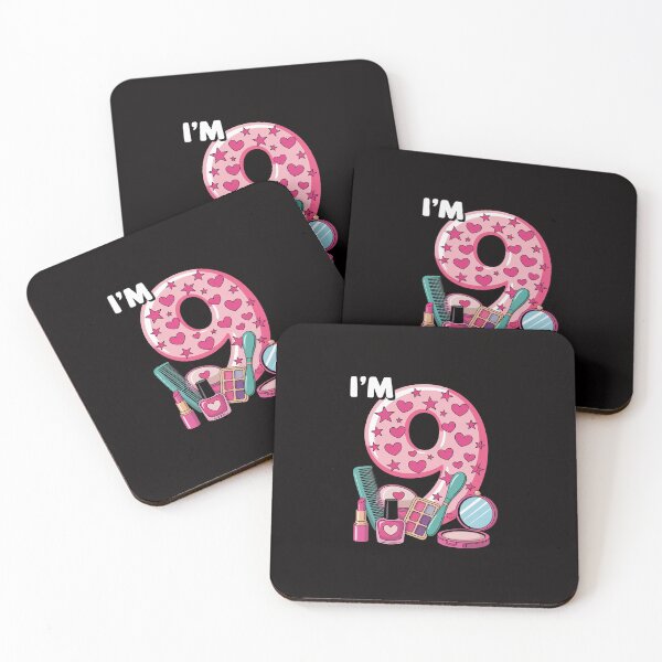 Item preview, Spa Birthday Party I'm 9 Girls Makeup 9th Bday Kids Toddlers designed and sold by portcrysral.