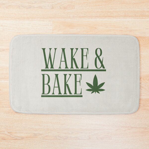 Item preview, Wake & Bake Minimal Stoner Gift designed and sold by AESTHETISCAPES.