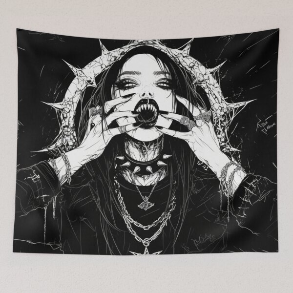 Item preview, Horror Goth designed and sold by CursedbyLilith.