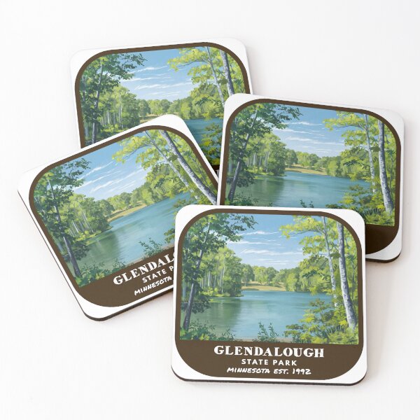 Item preview, Vintage Glendalough State Park (Minnesota State Park) designed and sold by RabbitK.