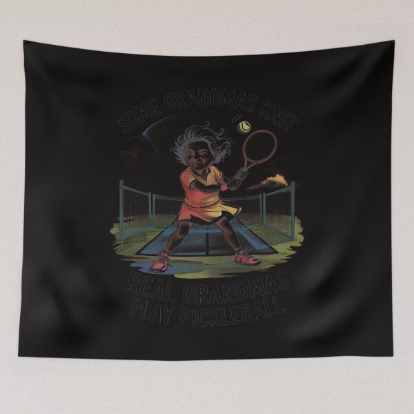 Item preview, Some grandmas knit real grandmas play pickleball designed and sold by portcrysral.