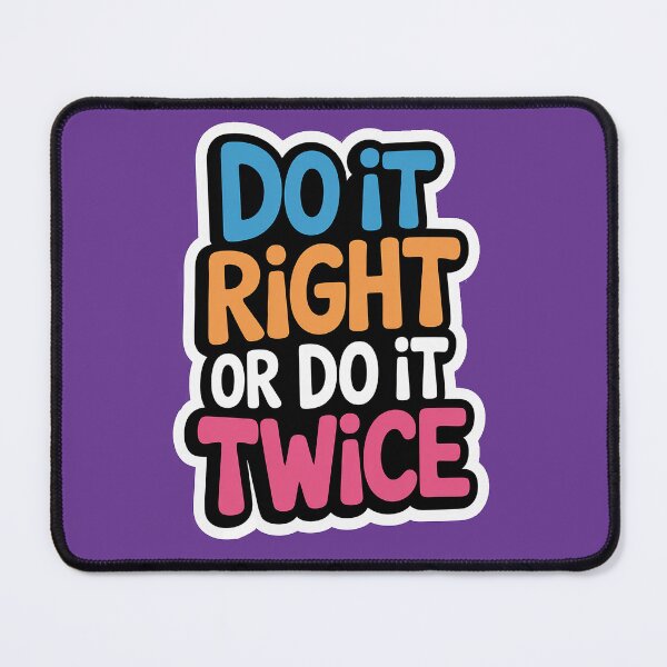 Item preview, Do It Right designed and sold by Interrupt Art.