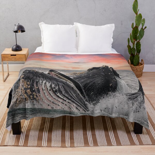 Item preview, Humpback whales eating designed and sold by Mauswohn.