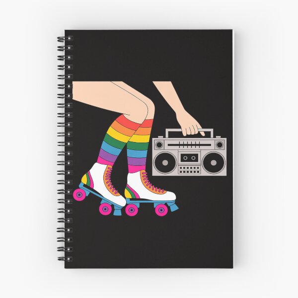 Item preview, Rollerskates 80's Roller Disco Skating Girl Gift designed and sold by ForestMmost.