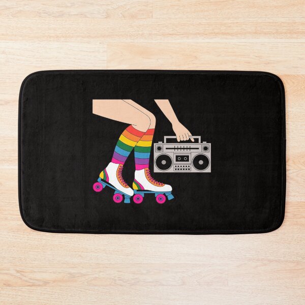 Item preview, Rollerskates 80's Roller Disco Skating Girl Gift designed and sold by ForestMmost.