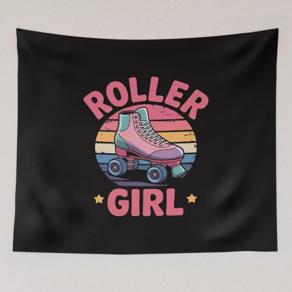 Item preview, Rollerskates 80's Roller Disco Skating Girl Cool designed and sold by ForestMmost.