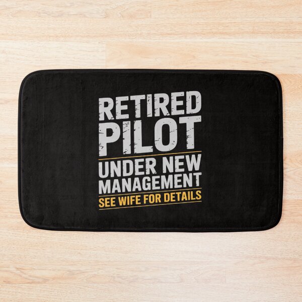 Item preview, Retirement Pilot Men Dad Retiring Party Humor designed and sold by ForestMmost.