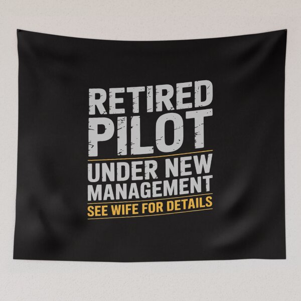 Item preview, Retirement Pilot Men Dad Retiring Party Humor designed and sold by ForestMmost.