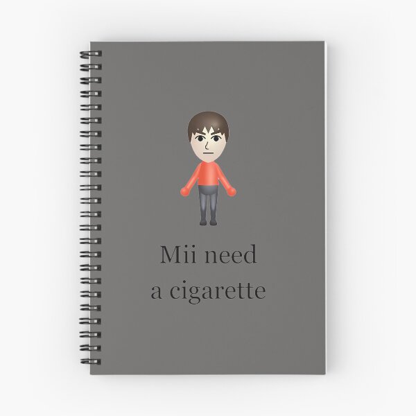Item preview, MII-NEED-A-CIGARETTE-FUNNY-WII-T-SHIRT designed and sold by AdnaFawzi.