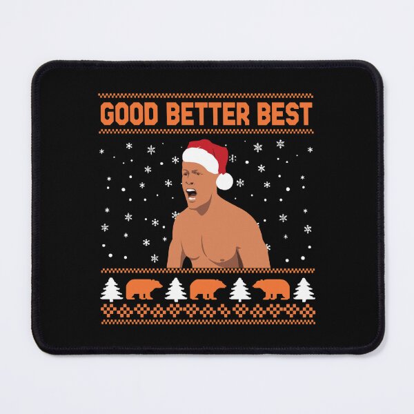 Item preview, Ben Johnson Good Better Best Christmas Chicago Football Ugly Pattern - Chicago Sports designed and sold by qudsiapalu0969.