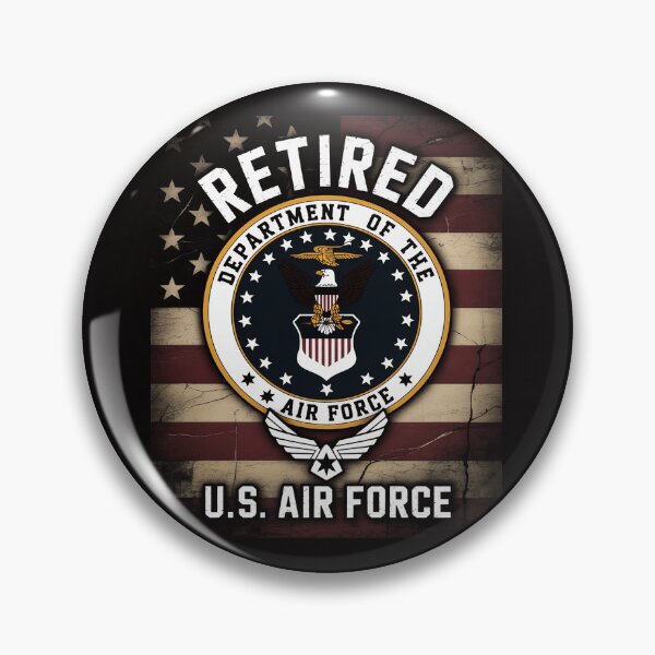 Item preview, Retired US Air Force Veteran USAF Veteran Flag designed and sold by ForestMmost.