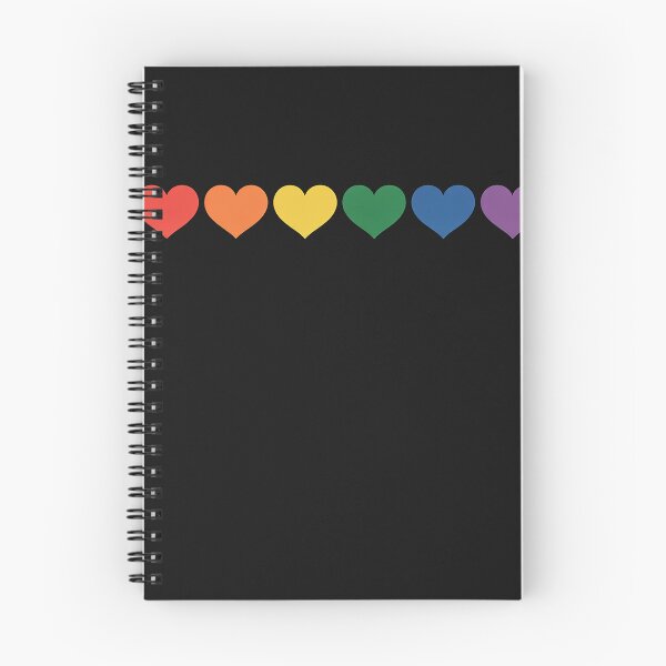 Item preview, Gay Pride Hearts LGBTQ Ally Shirt - Rainbow Hearts designed and sold by AvagondaMind.